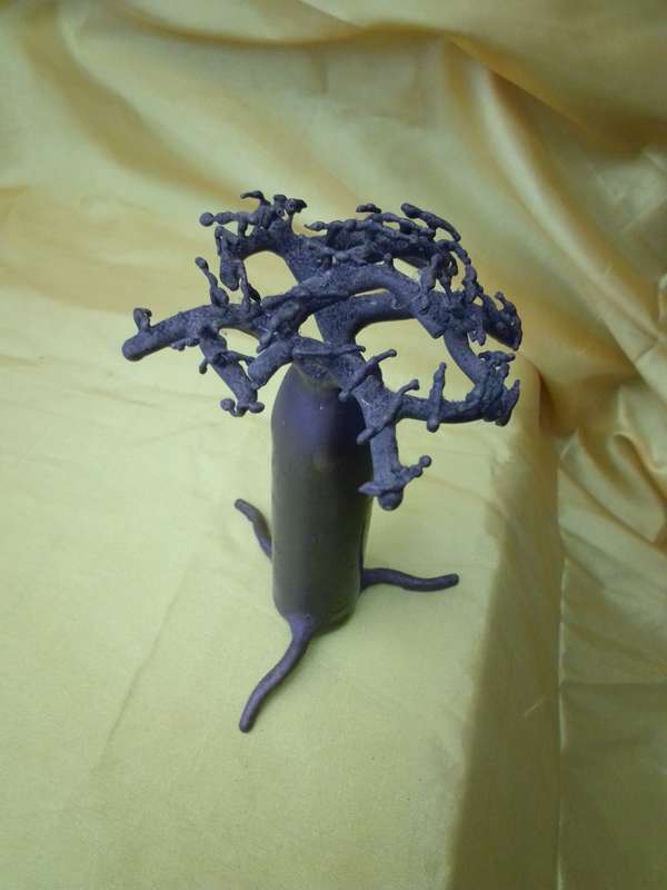 WWII Brass Shell Casing 'Tree' Trench Art