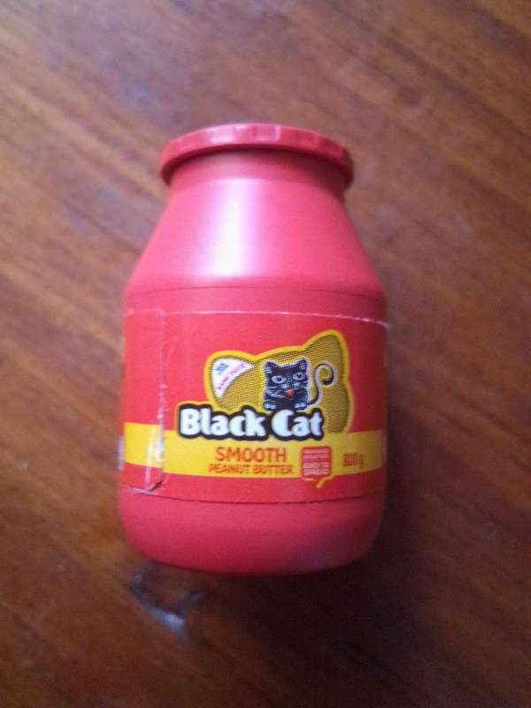 Mini Checkers Collectable - Black Cat