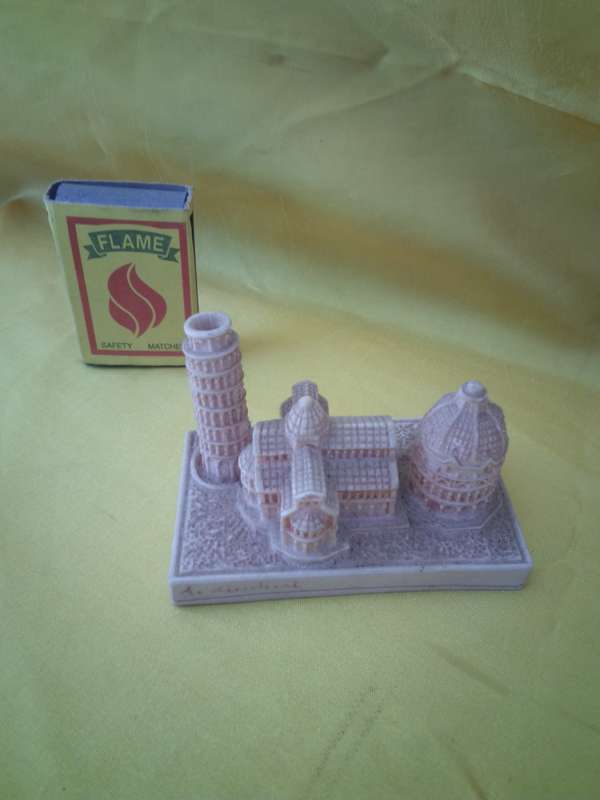 Vintage Tower of Pisa Signed Souvenir