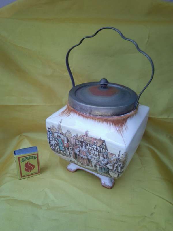 Early 1900's Lancaster & Sandland Porcelain Ginger Jar