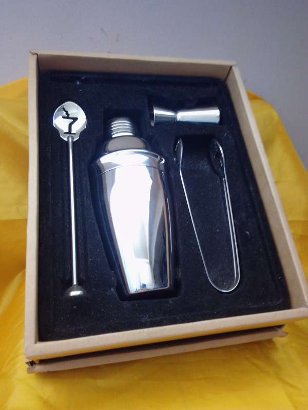 Retro Boxed Cocktail Set in original Packaging Complete
