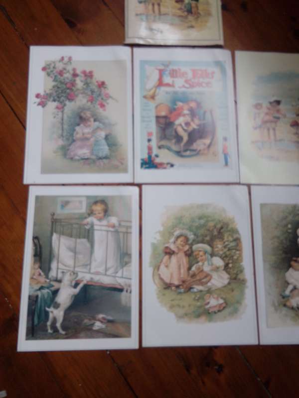 1995 Six Full Colour Posters 'Victorian Children'