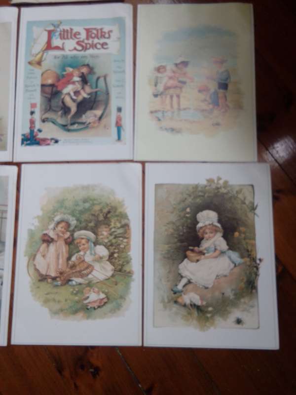 1995 Six Full Colour Posters 'Victorian Children'