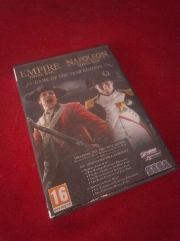 Empire Total War / Napoleon Total War Game of the Year Edition PC