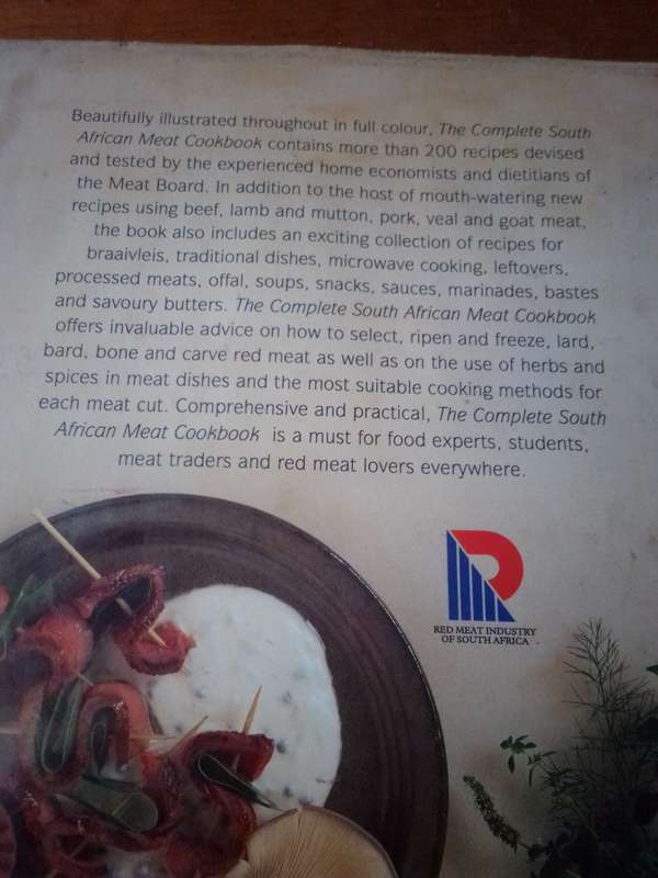 The Complete South African MEAT Cookbook - Hardcover
