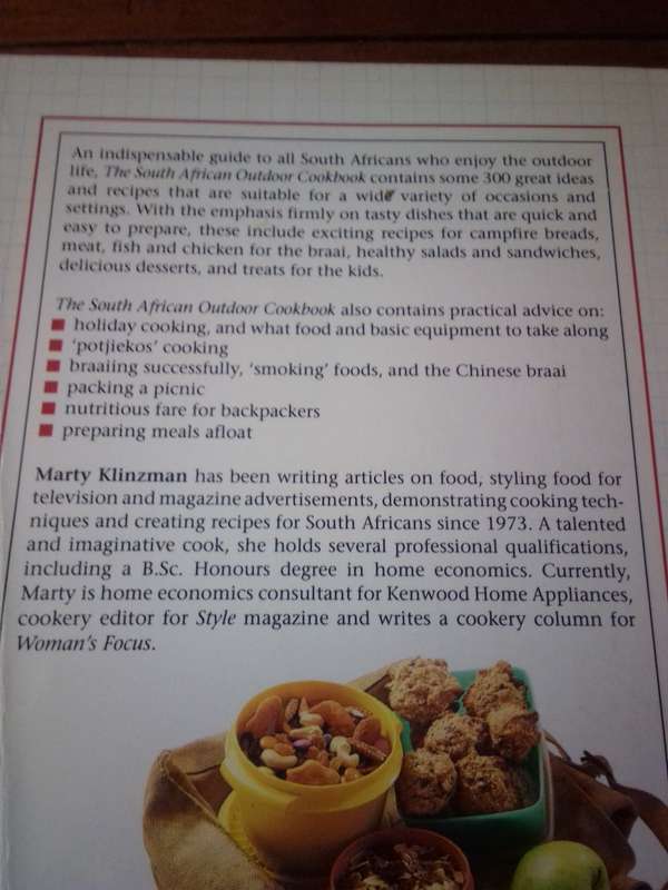 The South African OUTDOOR Cookbook - Softcover