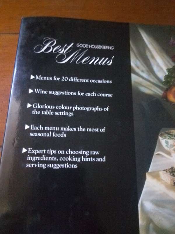Good Housekeeping Best Menus - Hardcover