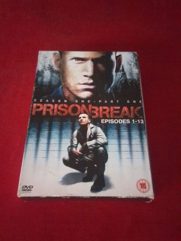 PRISON BREAK SEASON ONE EPISODES 1 - 13 DVD BOXSET
