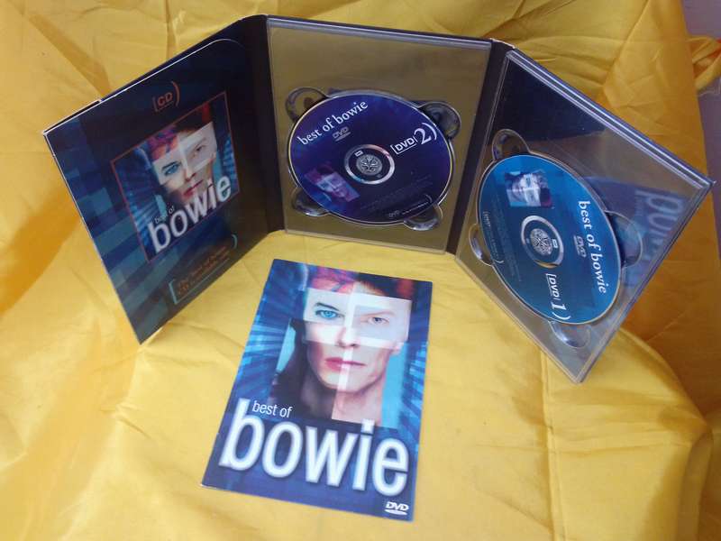 2002 Best Of Bowie 2 Disc DVD Boxset
