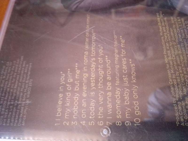 Michael Buble 'Nobody but me' CD