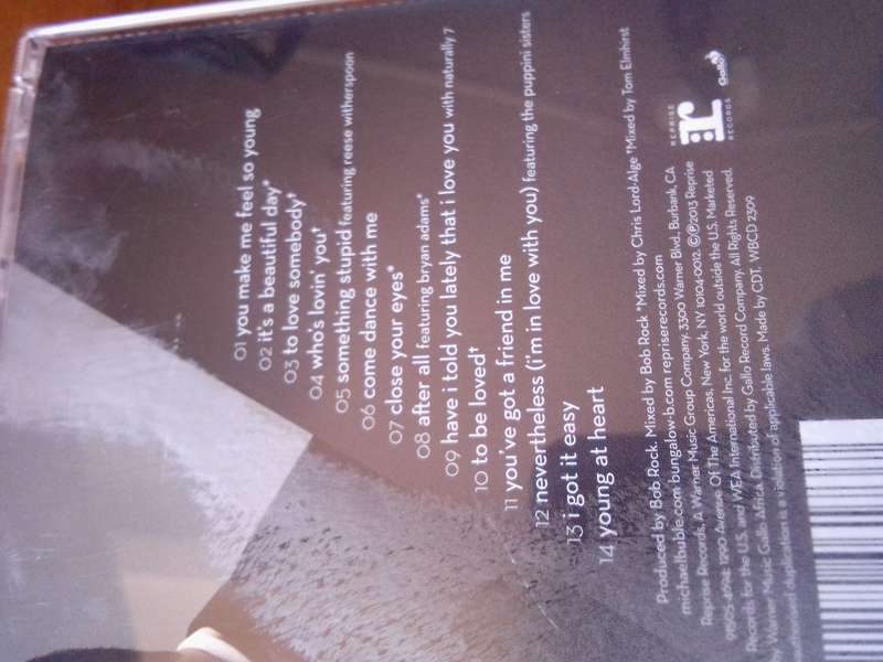 Michael Buble 'to be loved' CD