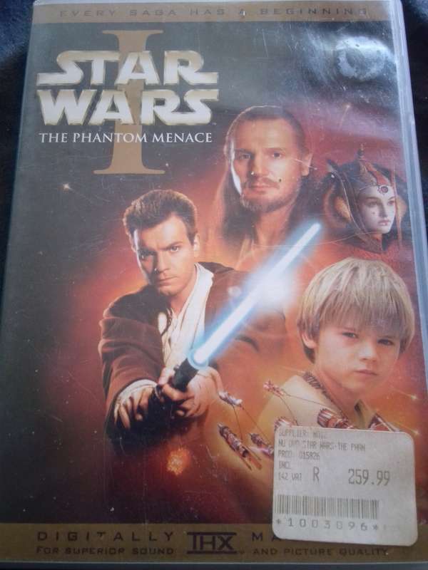 Star Wars The Phantom Menace 2 Disc DVD