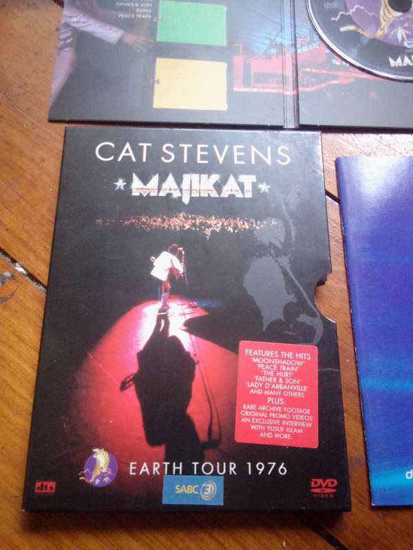 Cat Stevens MAJIKAT Earth Tour 1976 DVD Boxset