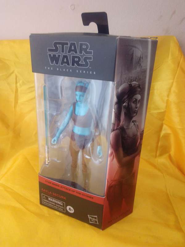 Star Wars Black Series Attack of the Clones 'AAYLA SECURA' Boxed Figurine