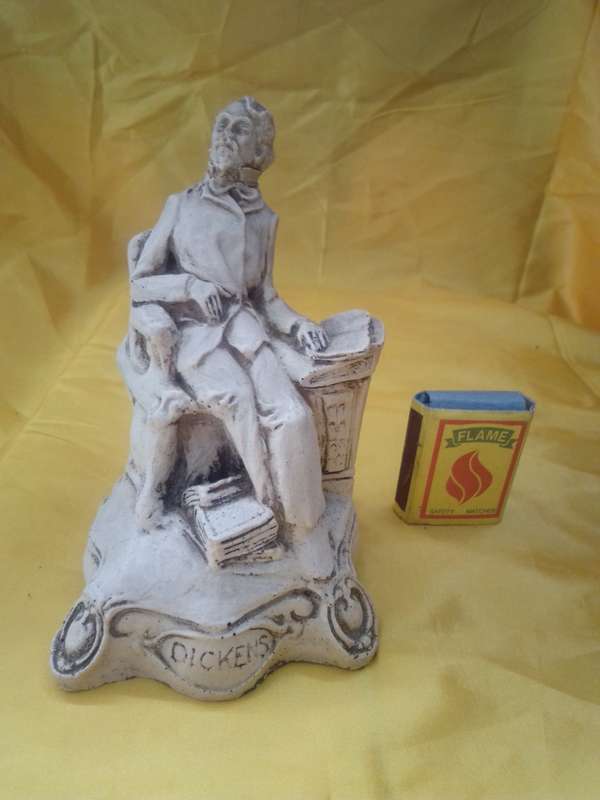 Vintage 1930's - 40's Charles Dickens Resin Figurine