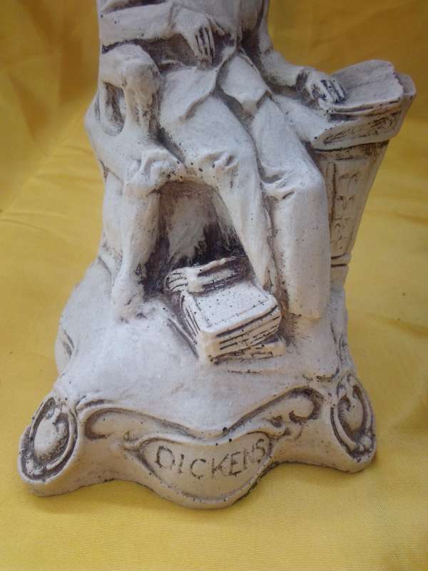 Vintage 1930's - 40's Charles Dickens Resin Figurine