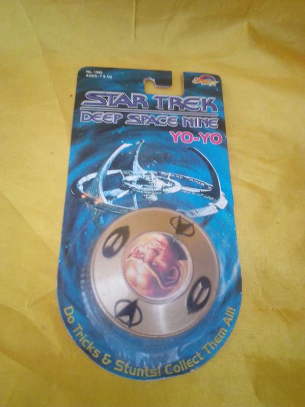 Rare 1993 Star Trek Deep Space Nine 'Quark' Yo-Yo In original Packaging