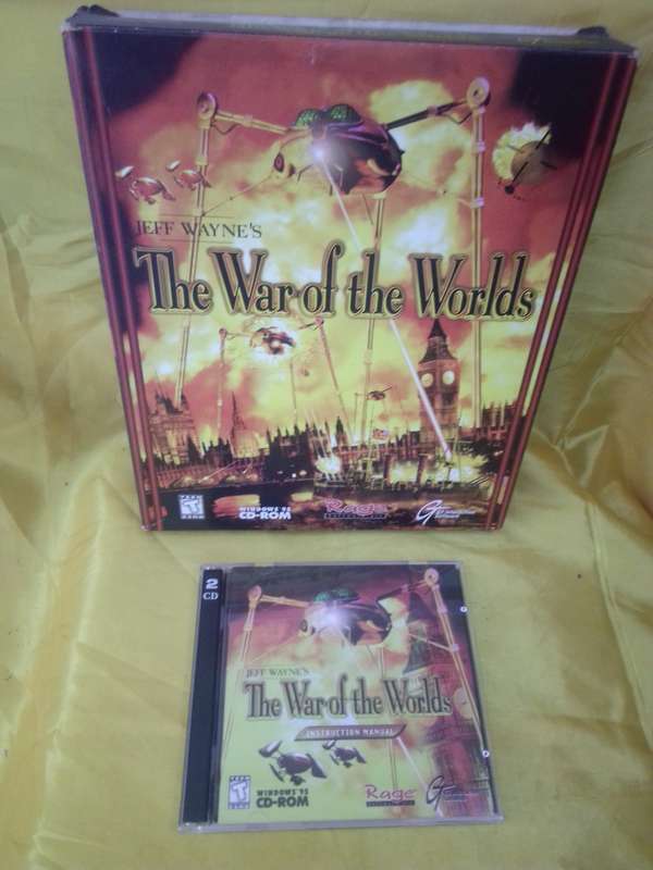 1998 The War of the Worlds Big Box PC