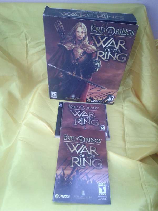 2003 The Lord of the Rings War of the Ring Big Box PC