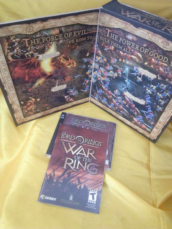 2003 The Lord of the Rings War of the Ring Big Box PC