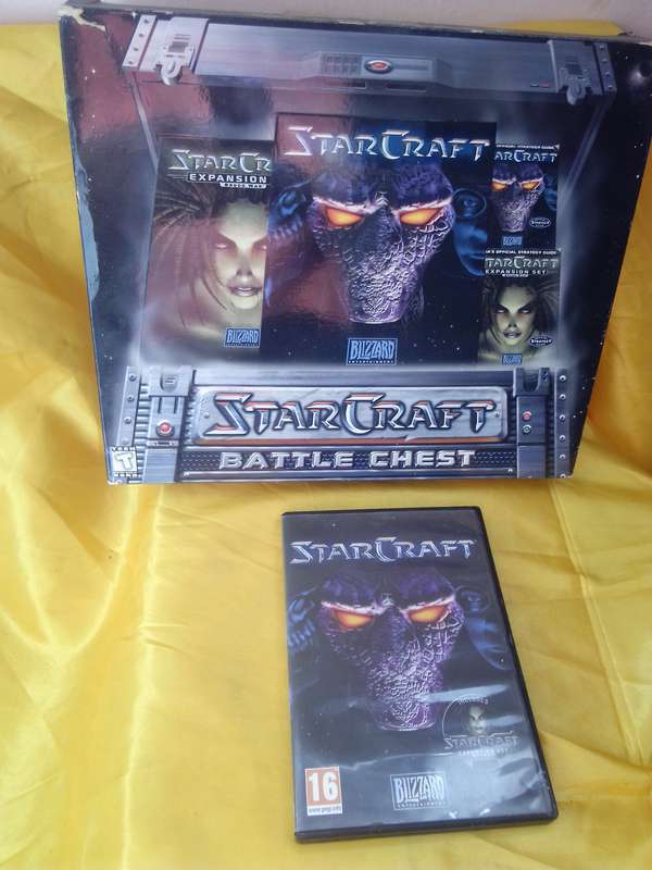 1998 STARCRAFT BATTLE CHEST BIG BOX PC