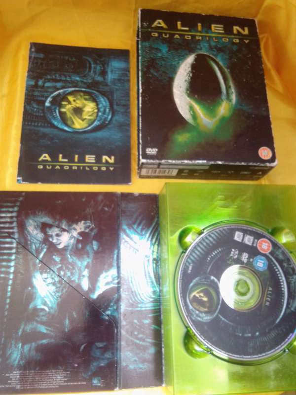 ALIEN QUADRILOGY 9 DISC DVD BOXSET