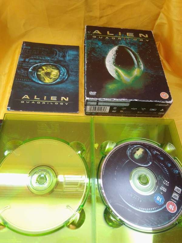 ALIEN QUADRILOGY 9 DISC DVD BOXSET