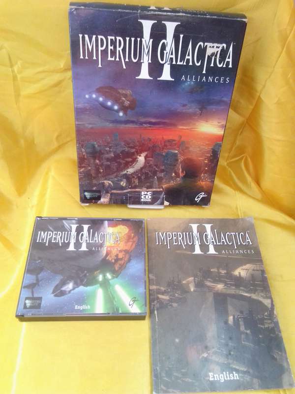 1998 IMPERIUM GALACTICA II ALLIANCES BIG BOX PC