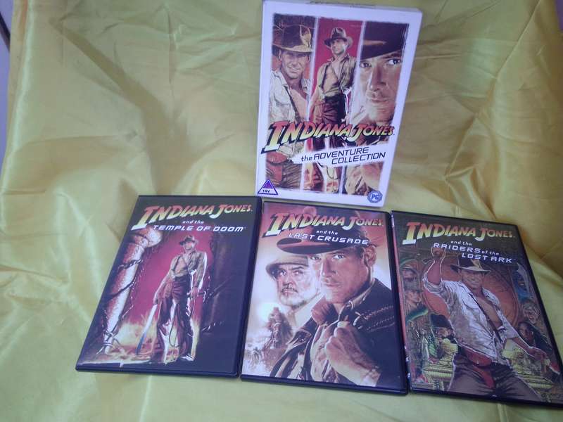 INDIANA JONES ADVENTURE COLLECTION DVD BOXSET