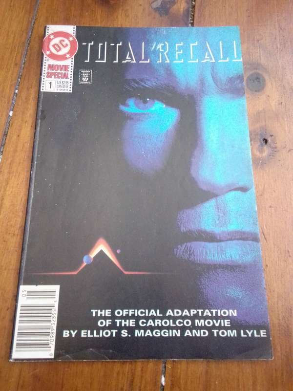 DC Comics 1990 #1 Total Recall