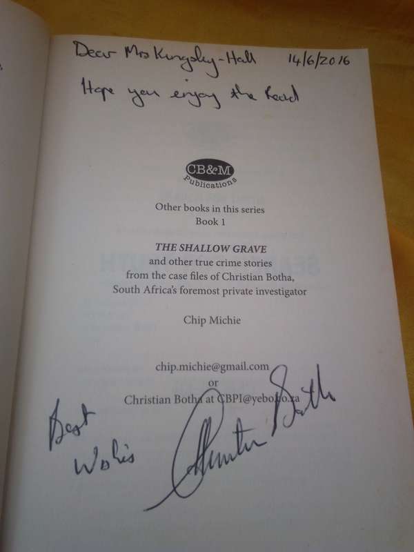 Search For Truth Book 2 - Chip Michie 2010 Softcover - Signed by Christian Botha