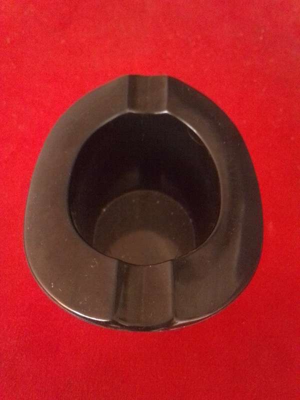 Retro / Vintage French Top Hat Shaped Ashtray