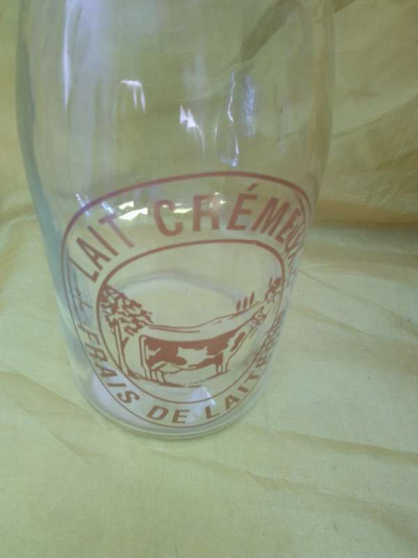 2lt Lait Cremeux Frais de Laiterie Milk Bottle
