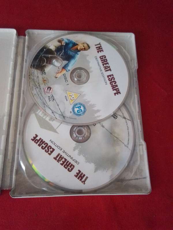 Steelbook DVD The Great Escape Definitive Edition (2 Disc)