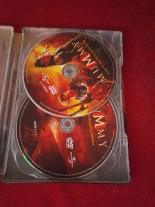 Steelbook DVD The Mummy Tomb of the Dragon Emperor 2 Disc Special Edition