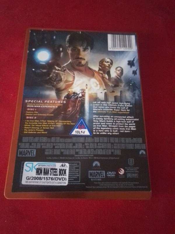 Steelbook DVD Iron Man (2 Discs)