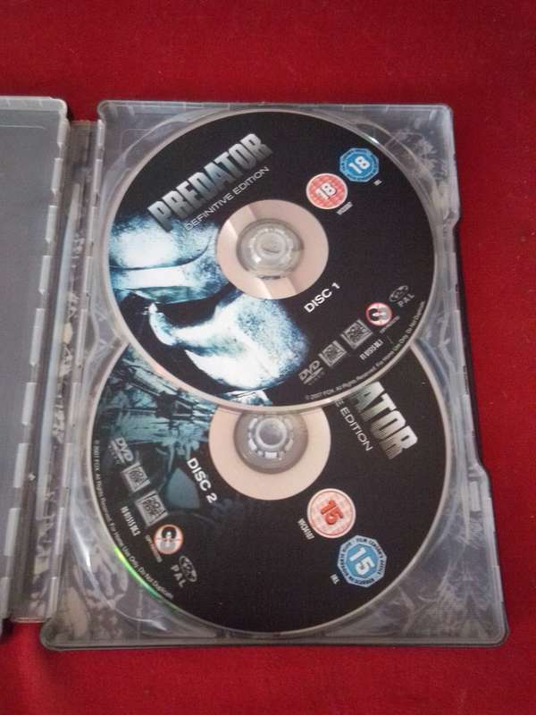 Steelbook DVD PREDATOR Definitive Edition 2 Discs