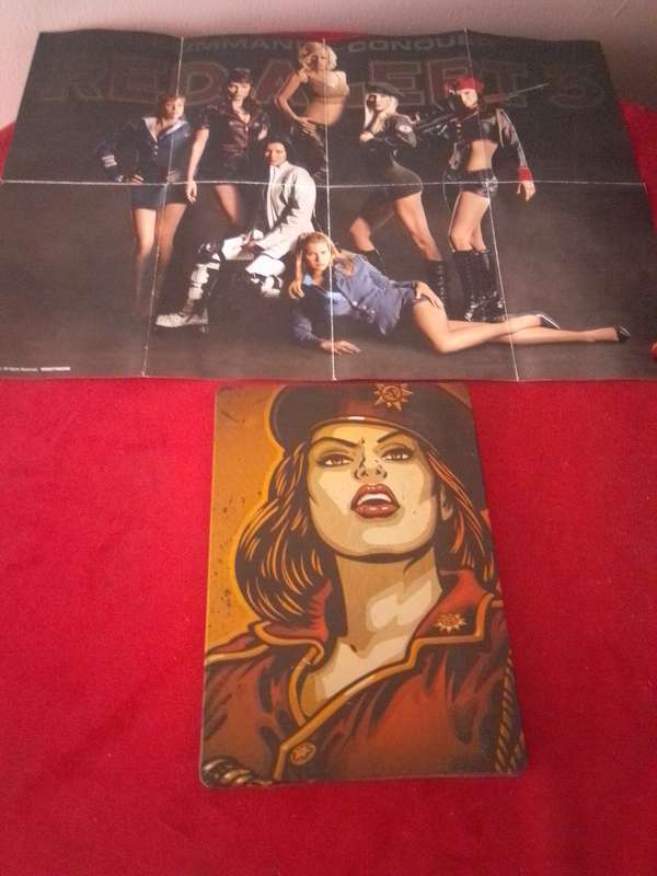 Steelbook PC RED ALERT 3 Premier Edition (Includes Original Poster)