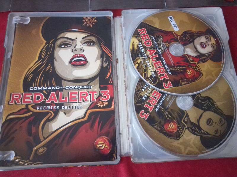 Steelbook PC RED ALERT 3 Premier Edition (Includes Original Poster)
