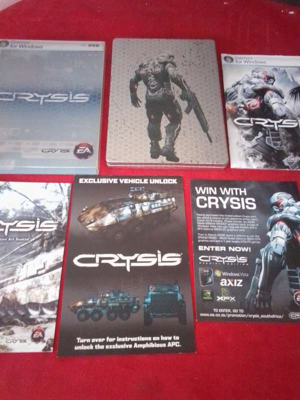 Steelbook PC CRYSIS SPECIAL EDITION