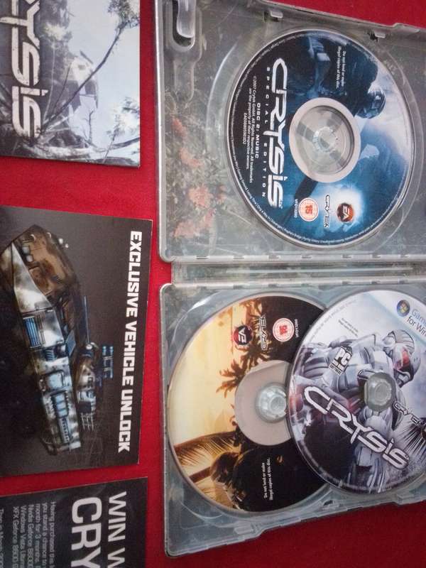 Steelbook PC CRYSIS SPECIAL EDITION