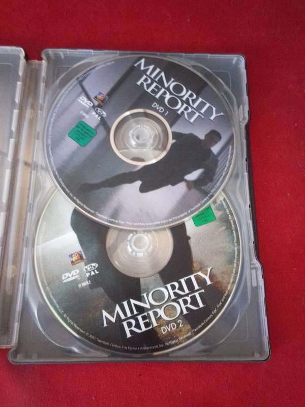 Steelbook DVD MINORITY REPORT SPECIAL EDITION 2 DISC