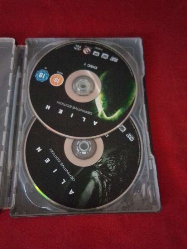 Steelbook DVD ALIEN DEFINITIVE EDITION 2 DISC
