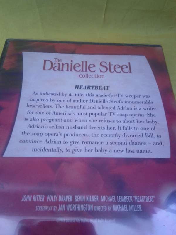 The Danielle Steel Collection 'Heartbeat' DVD (Factory Sealed)