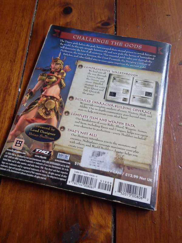 Titan Quest official strategy Guide