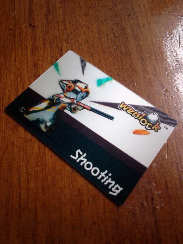 Wenlock 2012 Olympic Games 3D Trading Card #34 Shooting