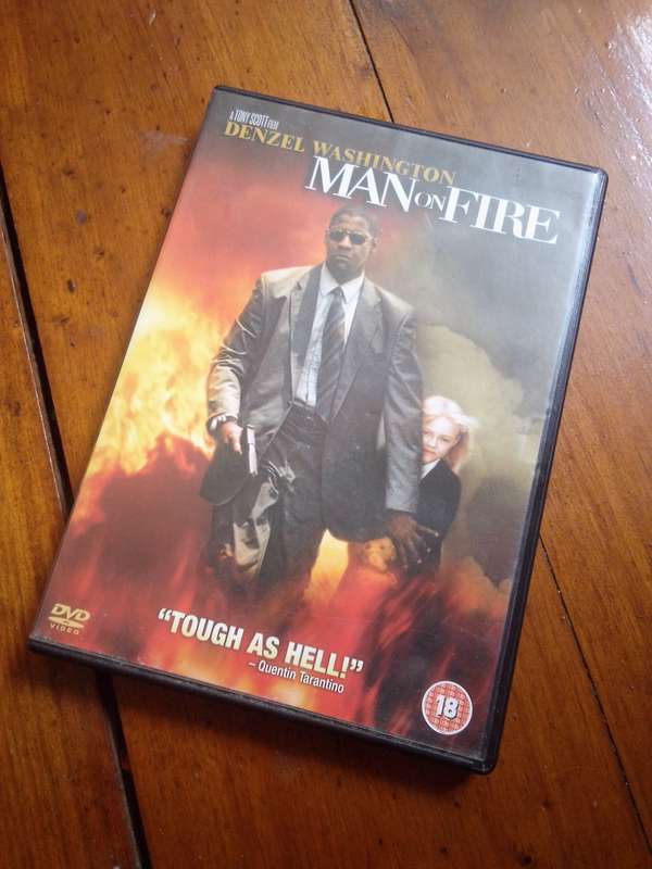 MAN ON FIRE DVD