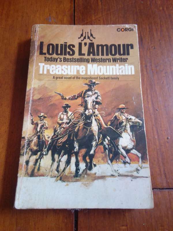 Louis L'Amour Treasure Mountain 1977 Paperback