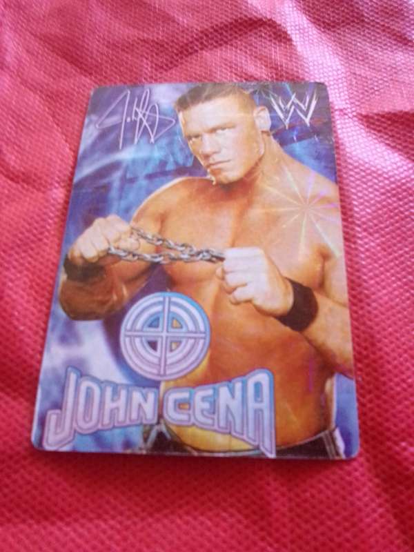WWE RAW 'JOHN CENA' TRADING CARD