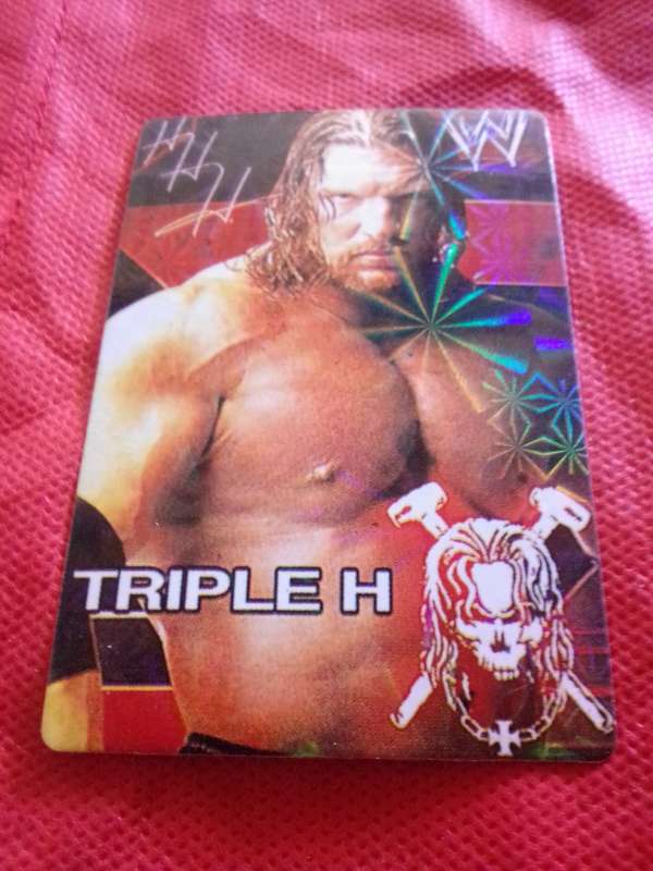 WWE RAW 'TRIPLE H' TRADING CARD